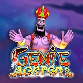 Genie Jackpots slot icon by Blueprint Gaming, available at Happy Tiger Bingo