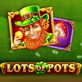 Lots of Pots slot logo by SYNOT Games at Happy Tiger Bingo