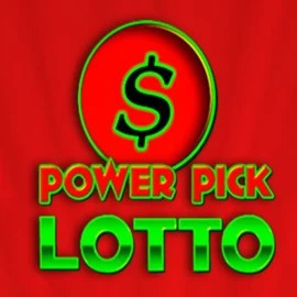 Power Pick Lotto slot logo by FBM at Happy Tiger Bingo