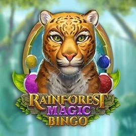 Play the Rainforest Magic Bingo slot by Play'n GO on Happy Tiger Bingo