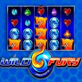 Wild Fury Jackpots logo by IGT at Happy Tiger Bingo