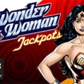 Wonder Woman Jackpots game by Amaya – logo hosted on Happy Tiger Bingo